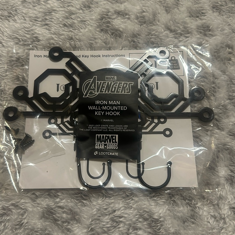 Iron Man Wall Mounted Key Hook